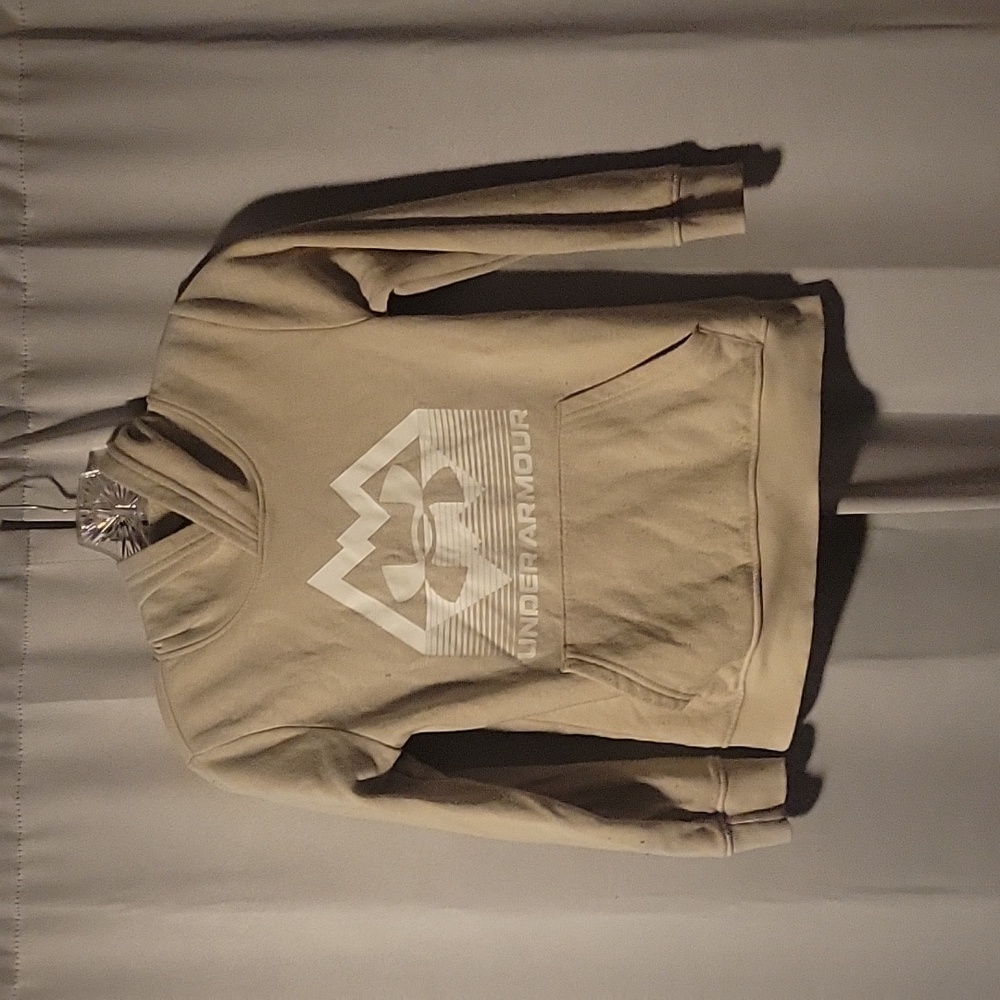Under Armour Kids Beige Hoodie